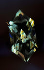 Natural Petroleum Quartz – 0.76 ct Hexagon Cut (4.6 x 9.4 mm) – Fluid Inclusion with Moving Bubble