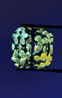 天然石油水晶 – 1.09 克拉八角形切割（6.0 毫米）– 雙石油腔體內含可移動氣泡