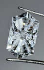 天然藍線石水晶 – 1.95 克拉 長六角形切割（5.6 x 10.0 毫米）