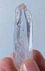 Natural Lavender Phantom Enhydro Quartz Point | Namibia