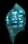 Natural Petroleum Quartz Crystal with TV/Perfume Bottle Inclusions | Madagascar