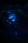 Natural Blue Tears Liquid Quicksand Petroleum Quartz Crystal | Madagascar