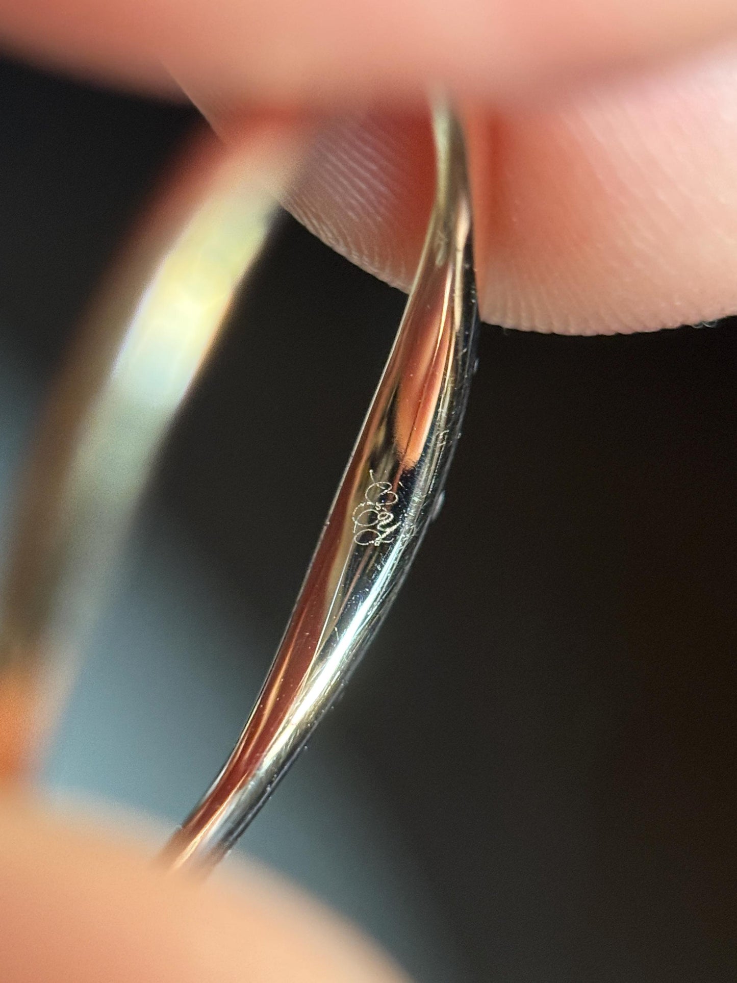 Sterling Silver Rose Gold-Plated Lab grown diamond ring