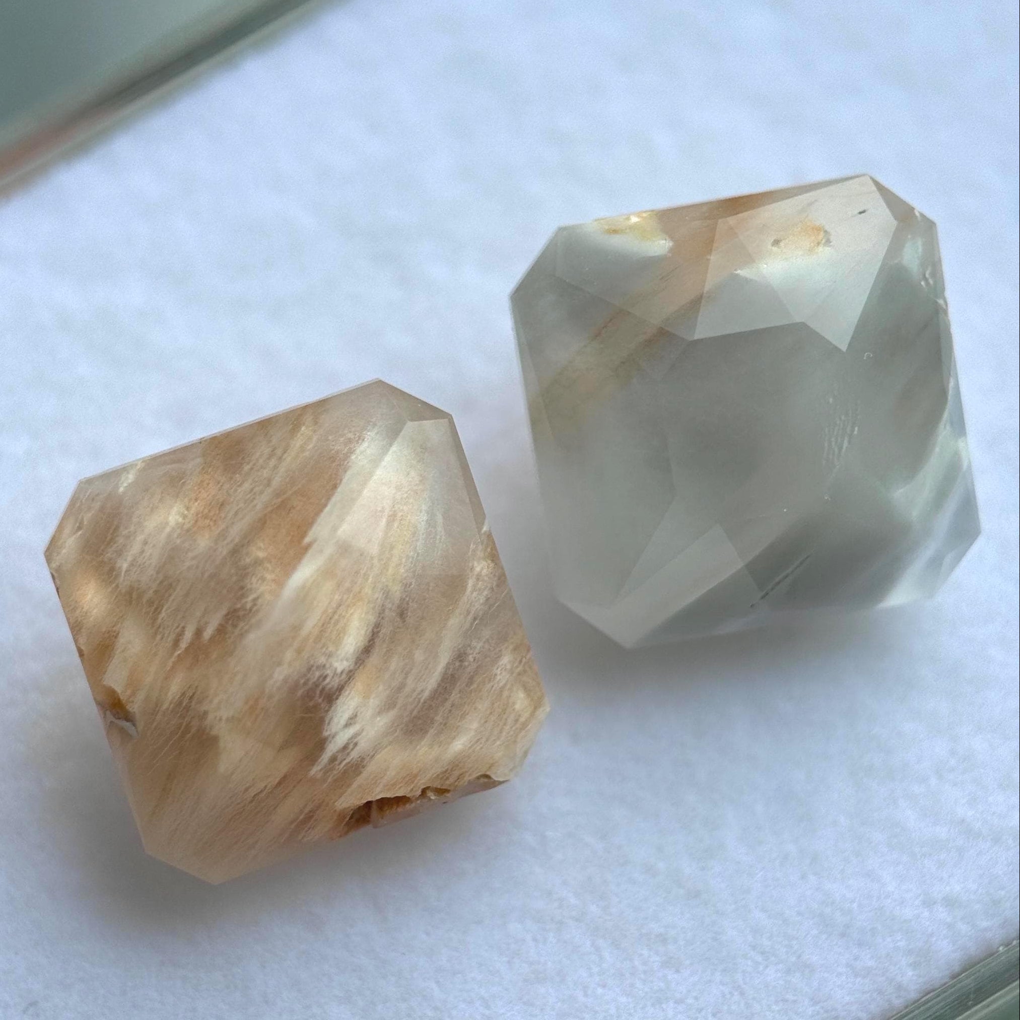 Rutilated Quartz Set ( 5.67ct + 5.89ct )