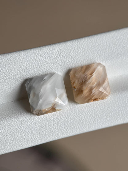 Rutilated Quartz Set ( 5.67ct + 5.89ct )