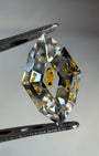 0.73ct Collector's Eye! 3-Phase Petroleum Enhydro | Moving Bubble｜Lozenge Cut | Rare Symmetrical Inclusion