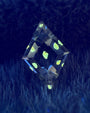0.15ct Hand-Cut Octagon Petroleum Quartz | Golden Enhydro Crystal