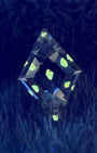 0.15ct Hand-Cut Octagon Petroleum Quartz | Golden Enhydro Crystal