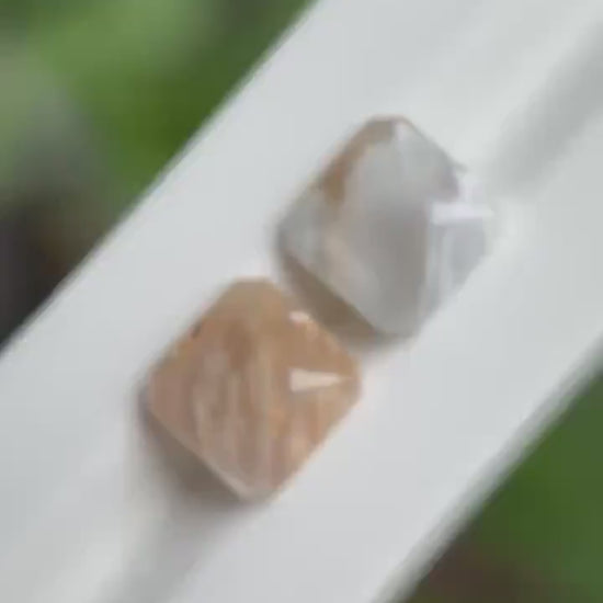 Rutilated Quartz Set ( 5.67ct + 5.89ct )