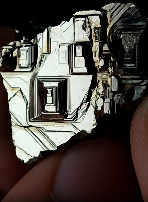 Natural Circuit Board Pyrite Mineral Specimen | Ancient Technology · Yunxiao, Fujian